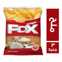 فوكس بطاطس بطعم الملح - 3 ج