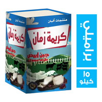كريمة زمان جبنة براميلي ناشفة - 15 كجم