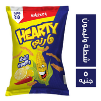 هارتي مقرمشات سناكس بطعم شطة وليمون - 5 ج
