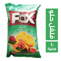 فوكس شيبس بطعم فلفل حلو - 10 ج