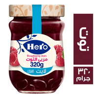 هيرو مربى التوت لايت - 320 جم