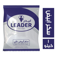 ليدر سكر ابيض نقي - 1 كجم