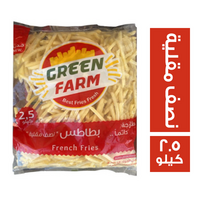 جرين فارم بطاطس الوميت نصف مقلية - 2.5 كجم