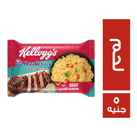 كيلوجز نودلز بطعم اللحم 55 جم - 5 ج