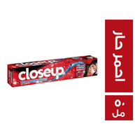 كلوس اب معجون اسنان (2N1) احمر حار - 50 مل