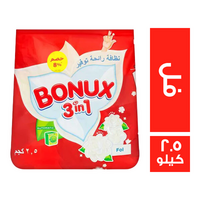 بونكس مسحوق غسيل اوتوماتيك برائحة الفل خصم 8% - 2.5 كجم