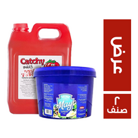 هاينز مايونيز - 3 كجم + كاتشي كاتشب جركن - 10 كجم