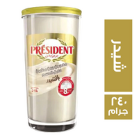 بريزيدن معجون جبن مطبوخ عالى الدسم بالشيدر - 240 جم