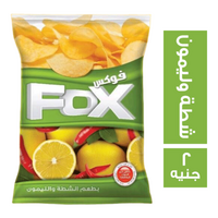 فوكس بطاطس بطعم الشطة والليمون - 2 ج