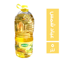 البرج الفرنساوي زيت عباد الشمس للطبخ والقلي - 5 لتر