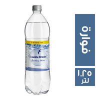 دبل بريك مياه فوارة - 1.25 لتر
