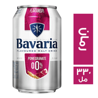بافاريا مشروب شعير بطعم الرمان - 330 مل