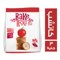بيك رولز سناكس من القمح بطعم الكاتشب - 3 ج