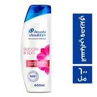 هيد اند شولدرز شامبو ضد القشرة انسيابى وحريرى - 600 مل