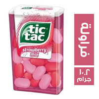 تيك تاك كاندي بطعم الفراولة - 10.2 جم