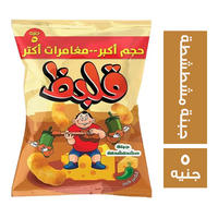 قلبظ سناكس بطعم الجبنة المشطشطة - 5 ج