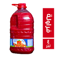 ابو فارس عصير فراولة طبيعي - 4 لتر