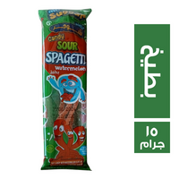 مستر شوجر ساور كاندي اسباجتي بطعم البطيخ - 15 جم