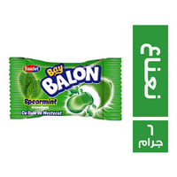 باي بالون لبان محشو بنكهة النعناع - 6 جم