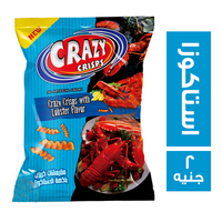 كريزي كريسبس مقرمشات بنكهة الاستاكوزا - 2 ج