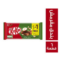 كيت كات ويفر مغطى بالشيكولاتة والبندق المقرمش - 6 قطعة