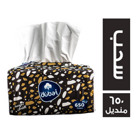 دبي مناديل سحب ناعمة - 650 منديل