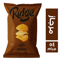 ريدج شرائح بطاطس بالمرجاز - 54 جم