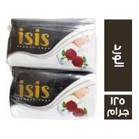 ايزيس صابون يد برائحة الورد 125 جم - 4 قطع
