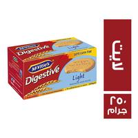 مكفتيز دايجستف بسكويت القمح لايت - 250 جم