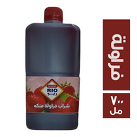 ريو شراب فراولة منكه - 700 مل