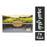 بريتش شاي اسود فاخر - 25 فتلة