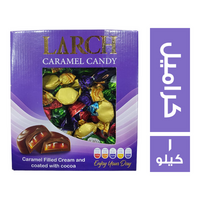 لارش توفي بطعم الكراميل مغطي كاكاو - 1 كجم