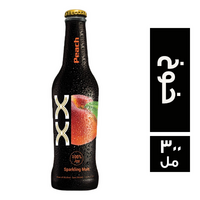 دبل اكس مشروب شعير بنكهة الخوخ - 300 مل