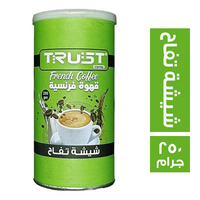 ترست قهوة فرنسية شيشة تفاح - 250 جم