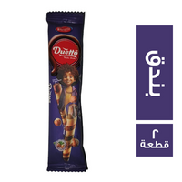 دويتو اصابع ويفر محشو بالشيكولاتة والبندق - 2 قطعة