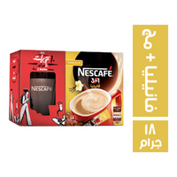 نسكافيه 3*1 بطعم الفانيليا + مج - 18 جم