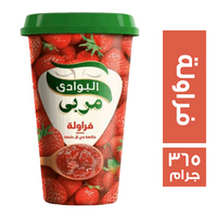 البوادي مربى بطعم الفراولة - 365 جم