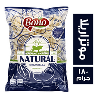 بونو جبنة موتزاريلا طبيعي - 180 جم