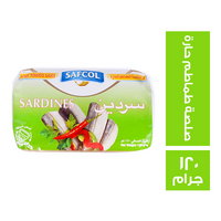 سافكول سردين في صلصة الطماطم الحارة - 120 جم