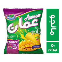 عمان عصير مانجو ظرف - 50 جم