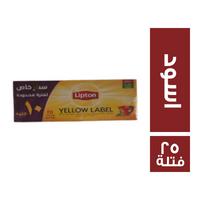 ليبتون شاي اسود عرض خاص 10 ج - 25 فتلة