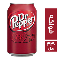 دكتور بيبر مشروب غازي بطعم الفواكه - 330 مل