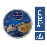 المزرعة الذهبية جبنة مثلثات - 8 قطع