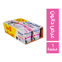 دانون عرض زبادي طبيعي لايت - 6 قطعة