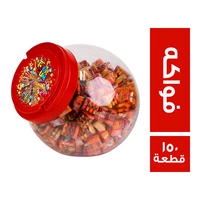 تيكا لبان باطوق بطعم الفواكه - 150 قطعة