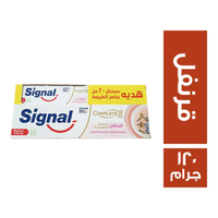 سيجنال معجون اسنان كومبليت 8 بالقرنفل 20 جم + 100 جم - 120 جم