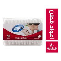 ميجو اعواد قطن - 80 قطعة