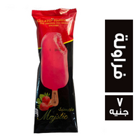ماجيستيك ايس كريم بطعم الفراولة - 7 ج