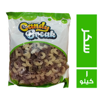 كاندي بريك جيلي خواتم سكر - 1 كجم