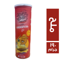 سيلفر شيبس بطعم الملح - 190 جم